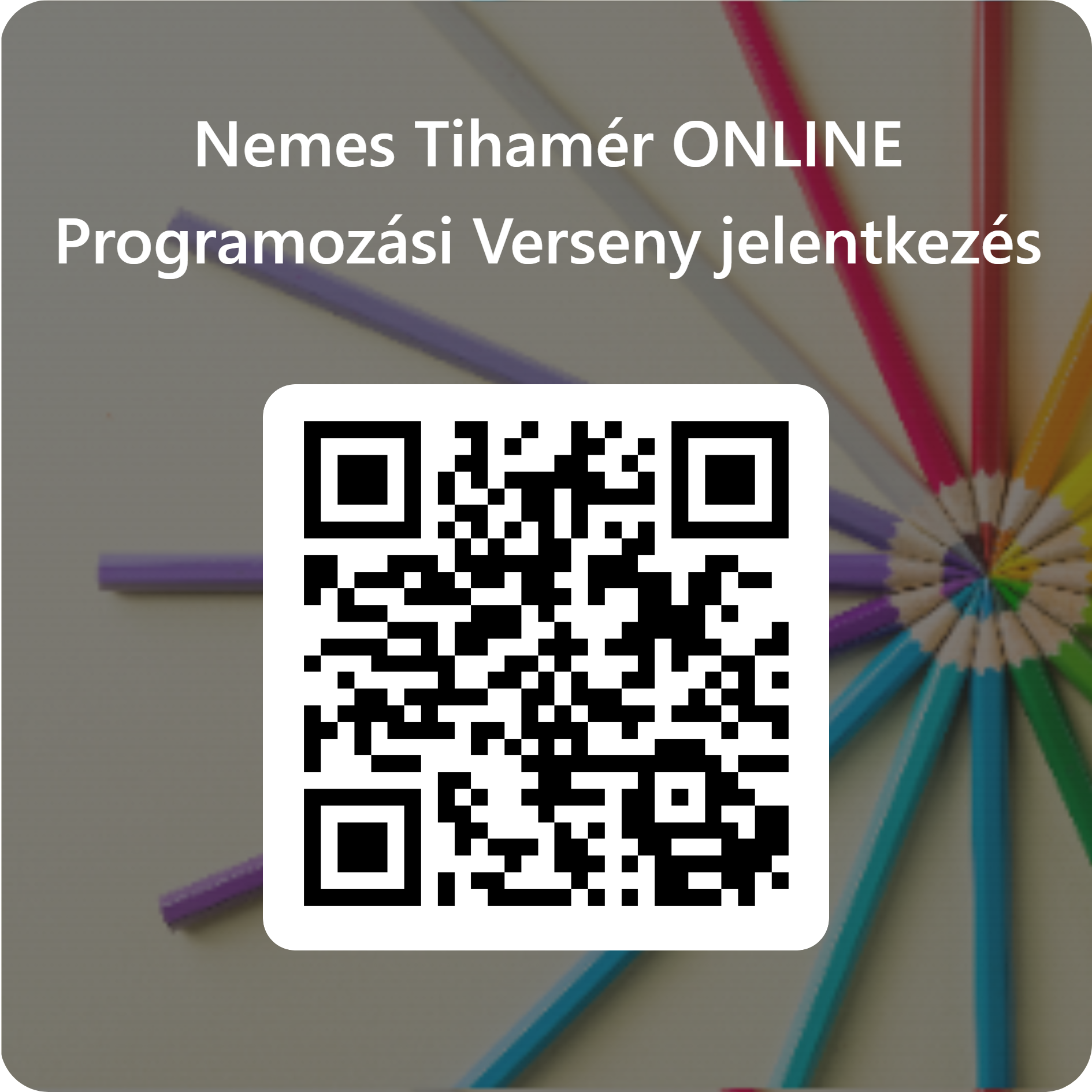 QR k�d jelentkez�shez